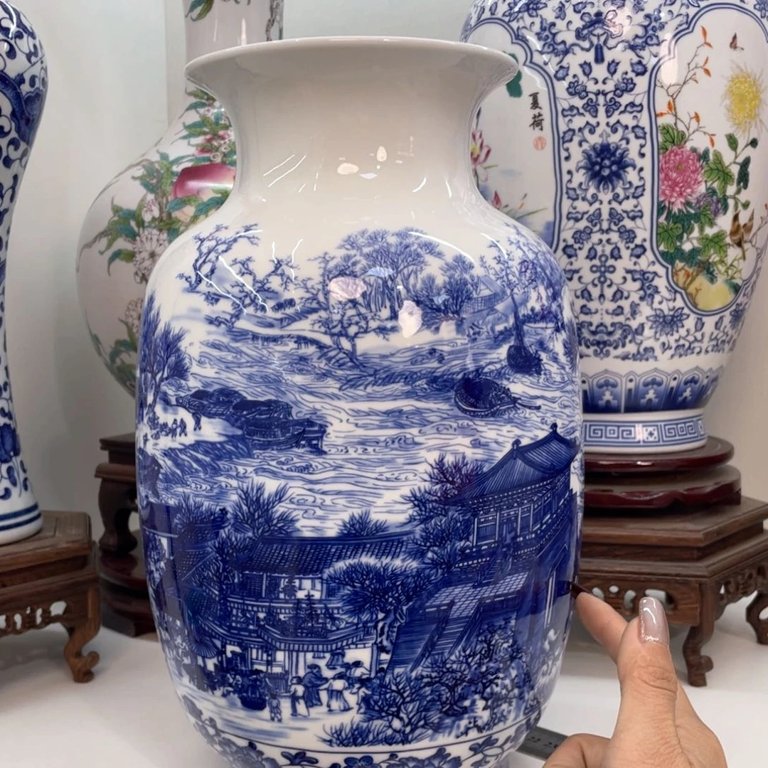 摆件景德镇陶瓷现代工艺品摆件