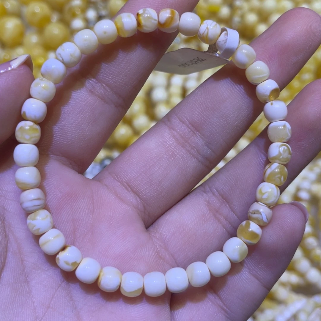 手绳琥珀未镶嵌5.5m