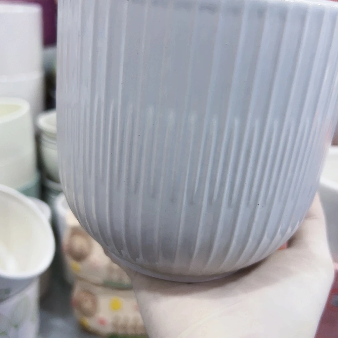 有孔外贸尾单陶瓷花盆凑单10米包邮