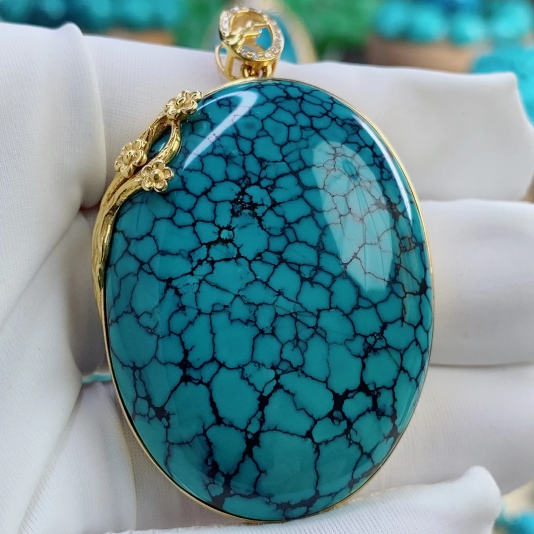 绿松石18K金镶嵌其他