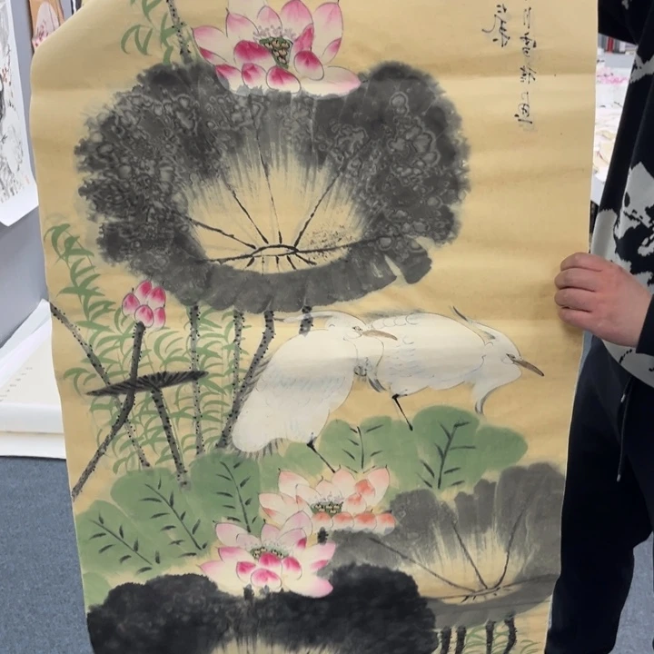国画绘画手绘作品