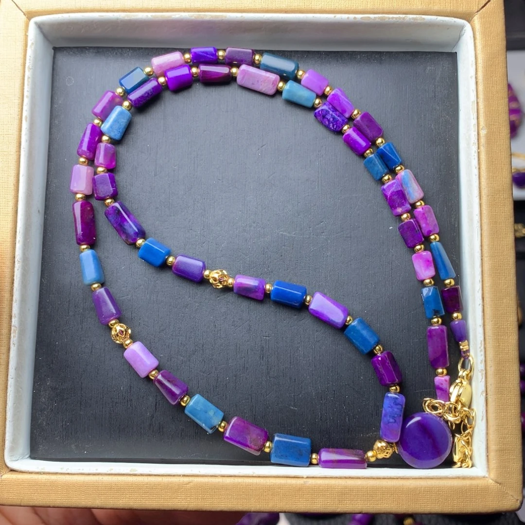 苏纪石（舒俱来）未镶嵌项链