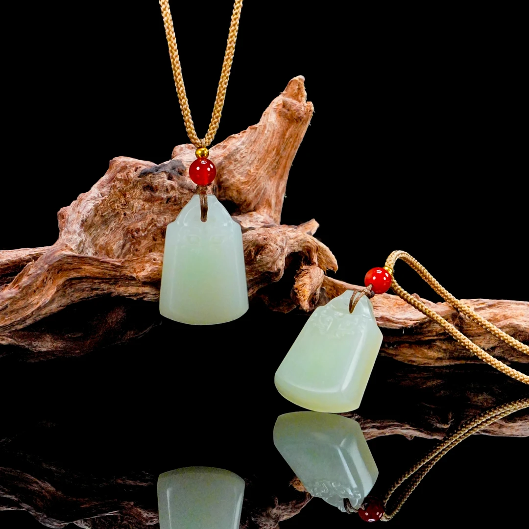 Y-792 巴玉梯形平安牌 多样性发其一 【配绳】