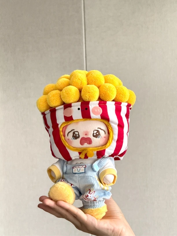 【现货包邮】爆开心20cm棉花娃娃娃衣