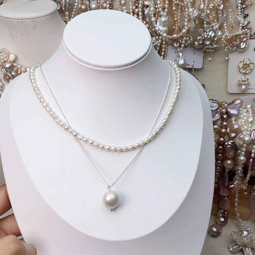 淡水珍珠颈饰未镶嵌