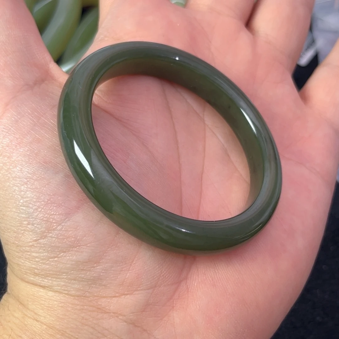 未镶嵌手镯和田玉763号和田玉手镯