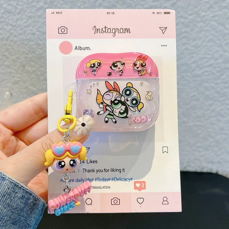 卡通女警苹果airpodspro3保护壳airpods4保护套airpodspro2保护壳