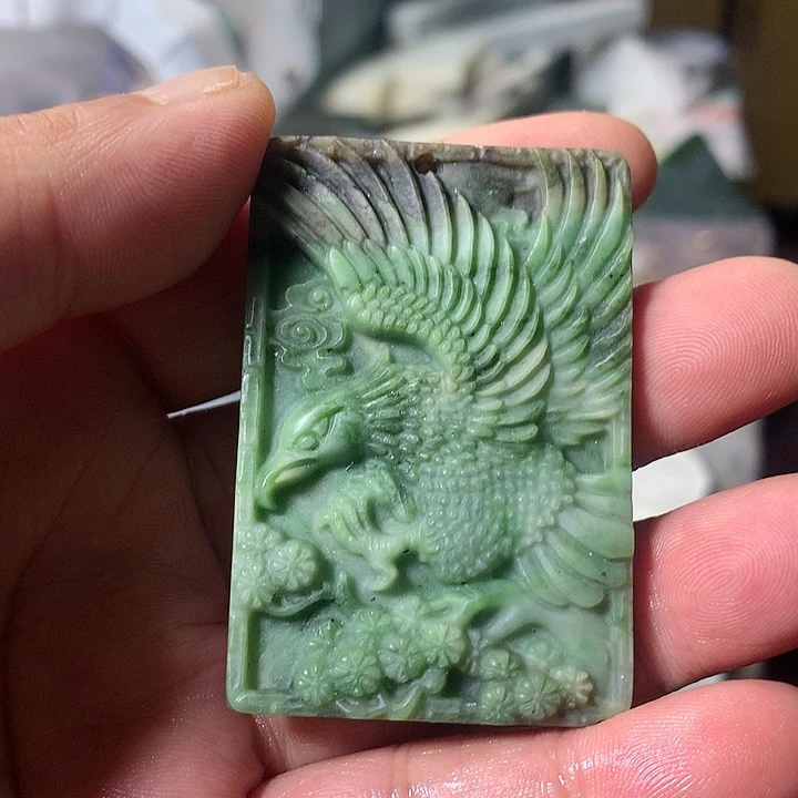 颈饰未镶嵌和田玉（糖玉）