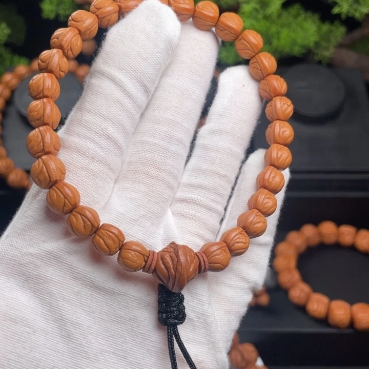 韜***木质类精品桃核手持