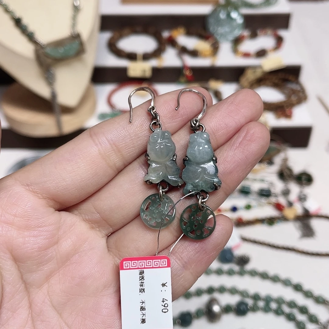 足银925银配饰耳环