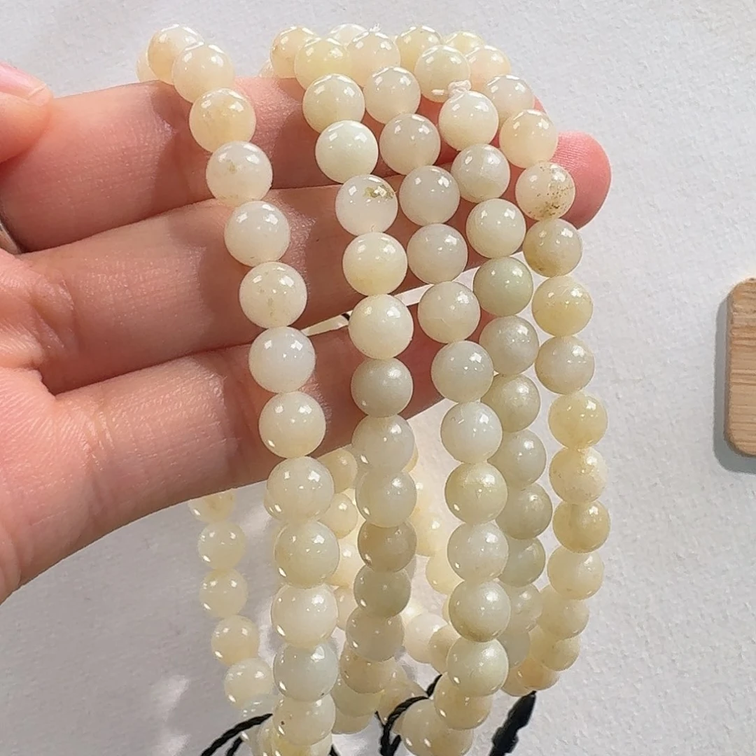 和田玉未镶嵌颈饰米达6纹多样性发货（发1件）