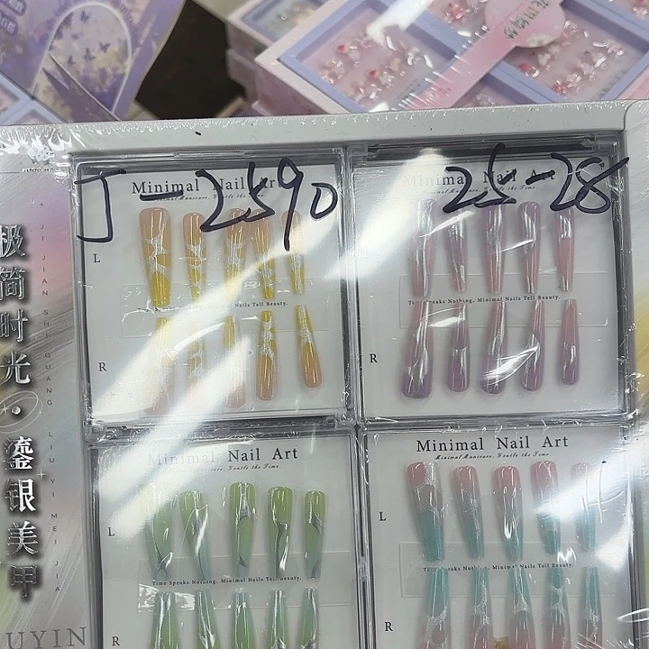 十二个装极简时光美甲