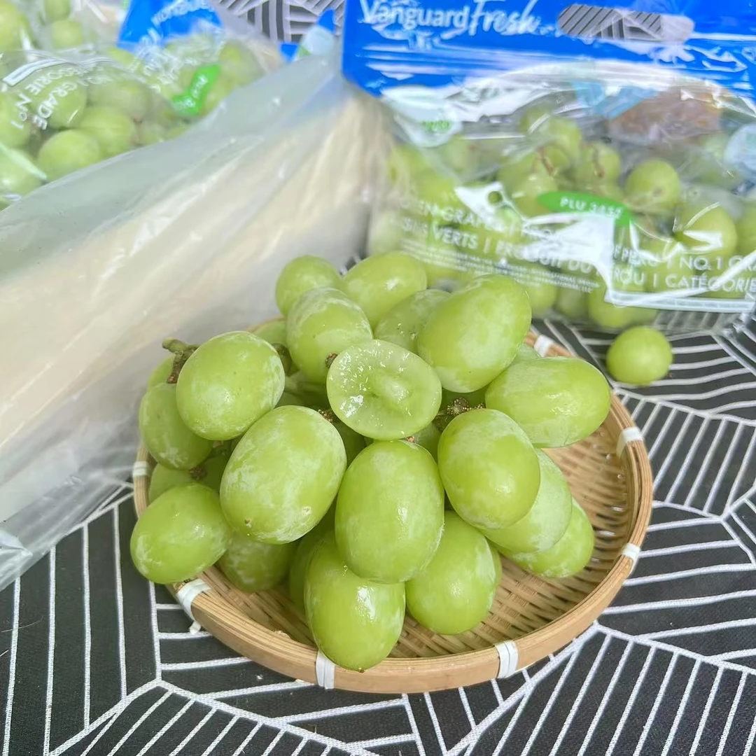 【乐鲜果园】秘鲁秋天脆青提2斤起无籽提子当季新鲜葡萄