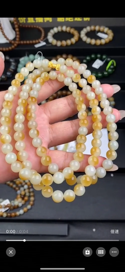 糖白圆珠三用款女款饰品