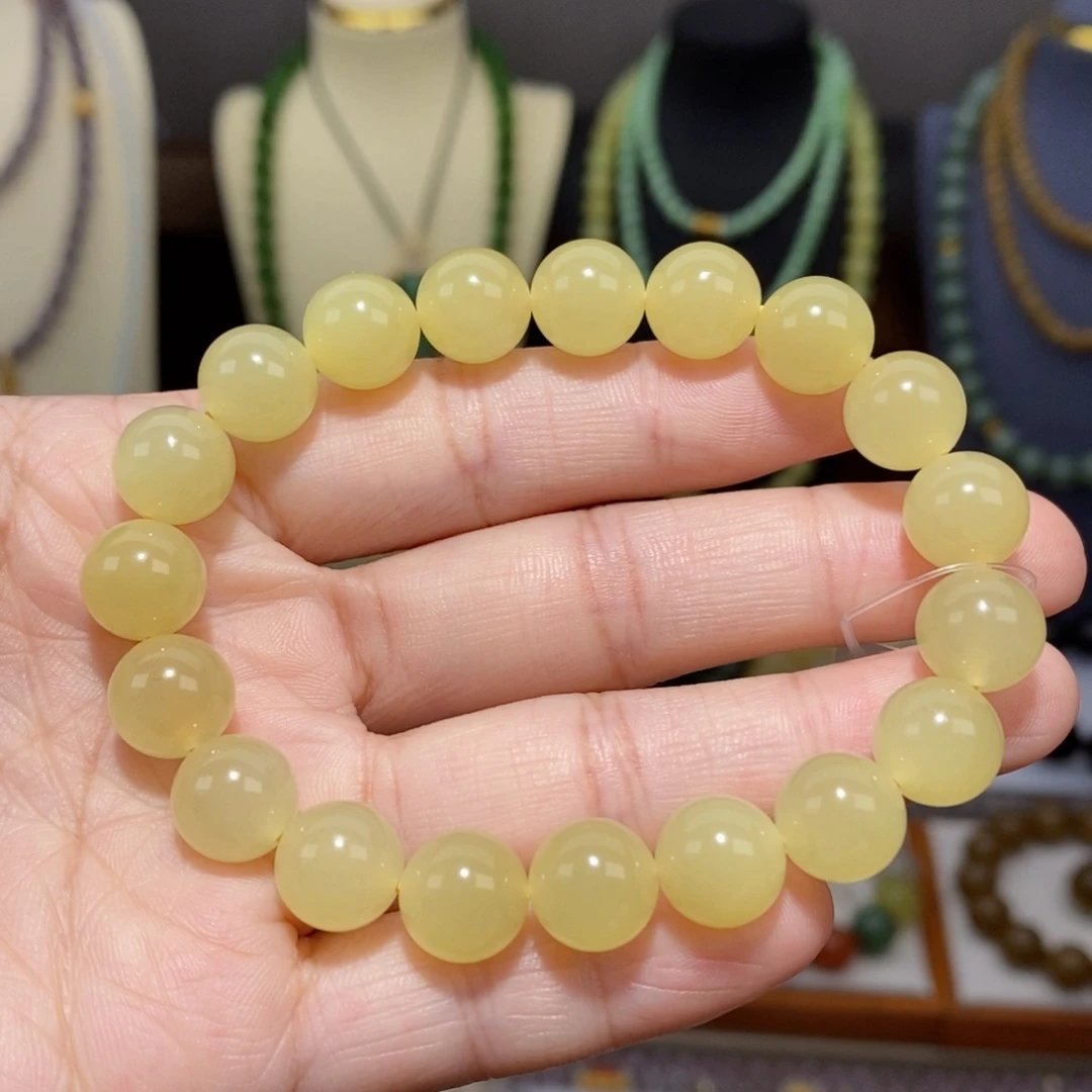 和田玉未镶嵌手串