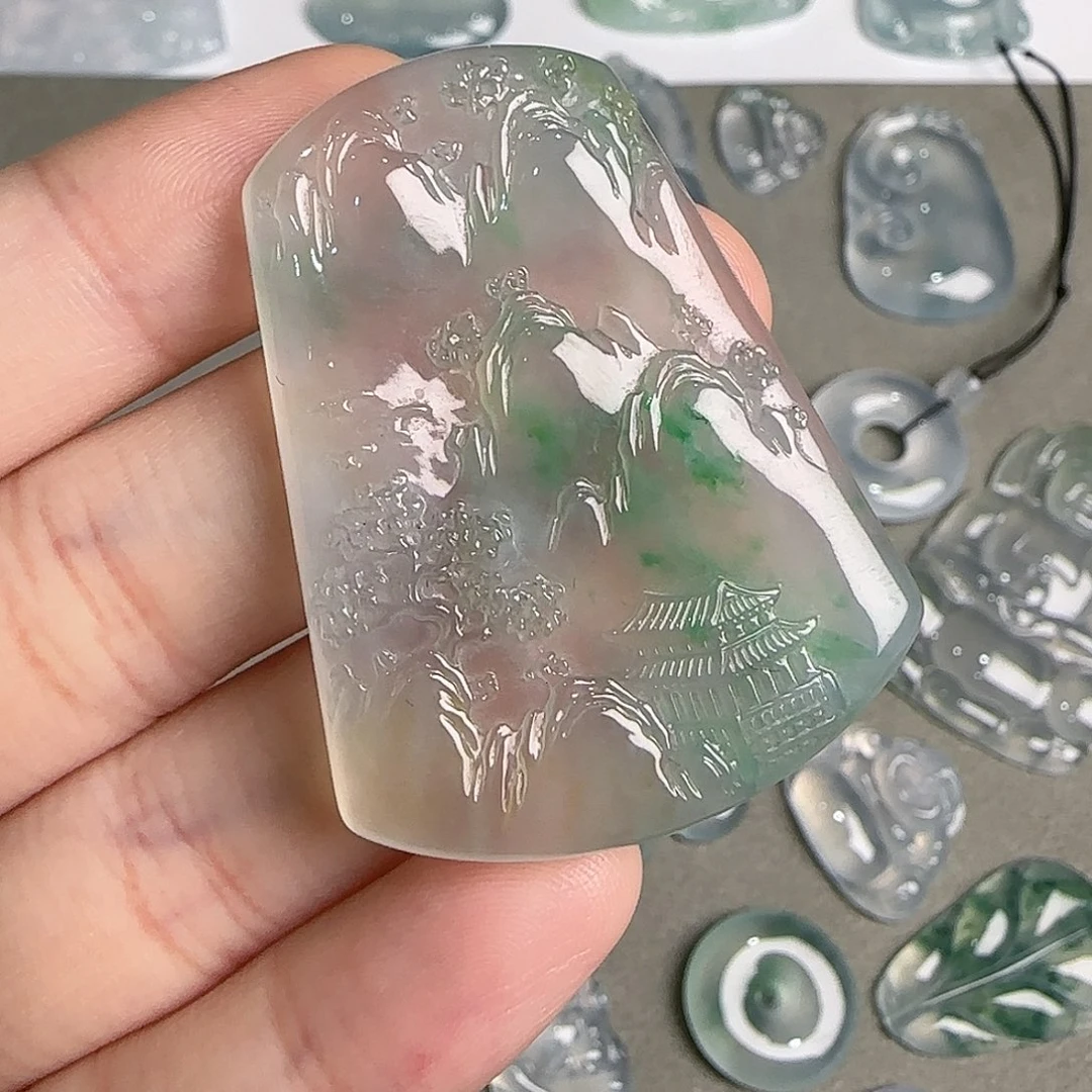 【闪购商品】翡翠未镶嵌吊坠(不含链)