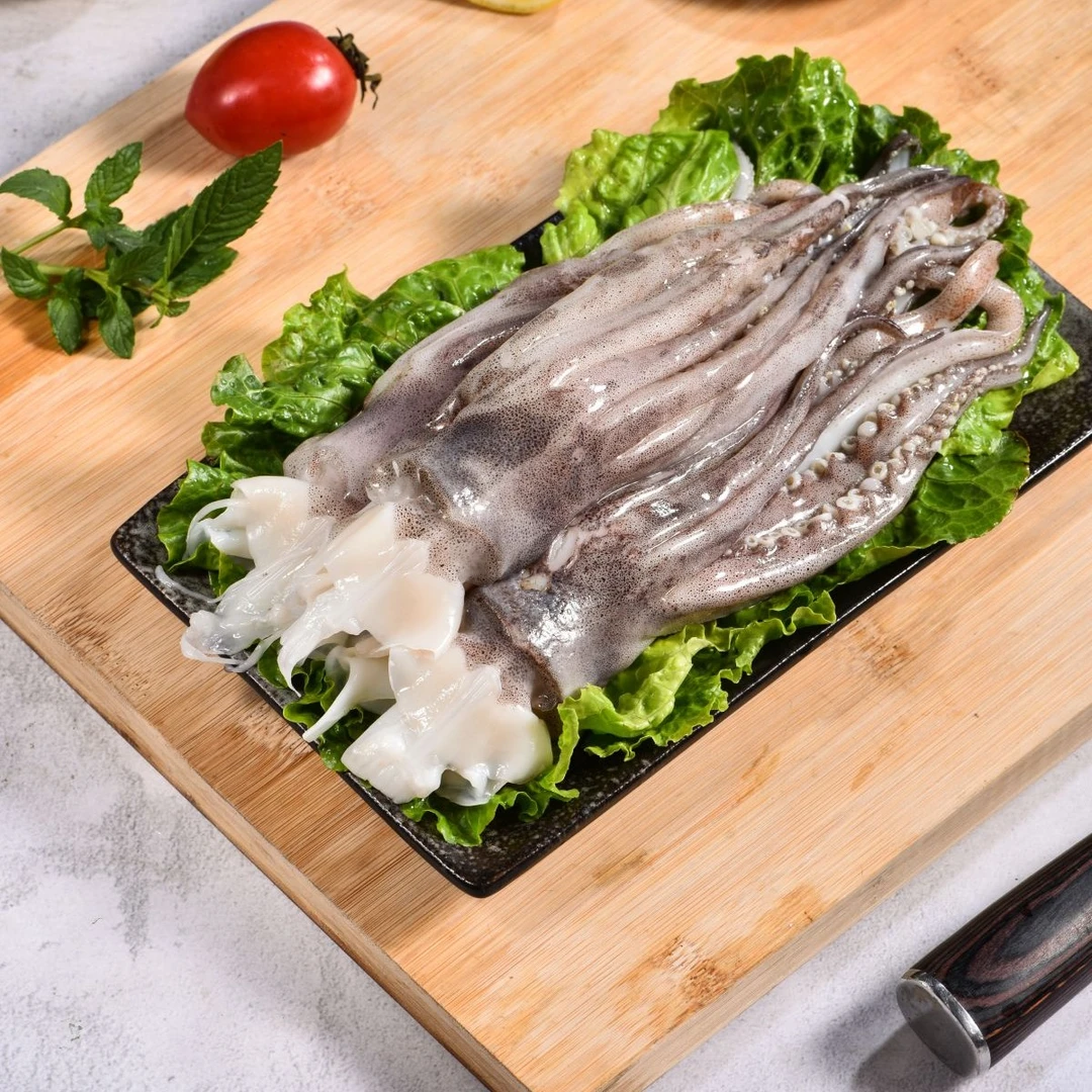 冰鲜鱿鱼头 500g/份精品