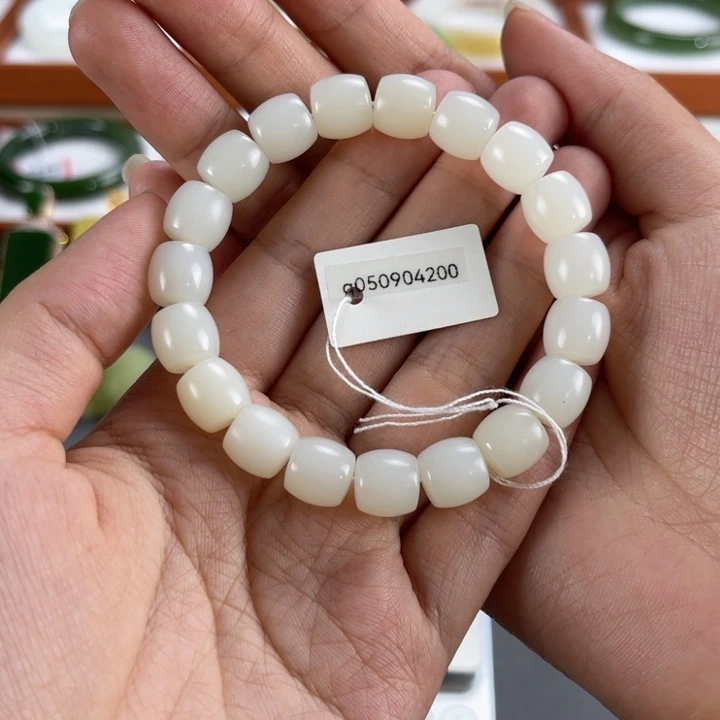 手串未镶嵌和田玉佳****3