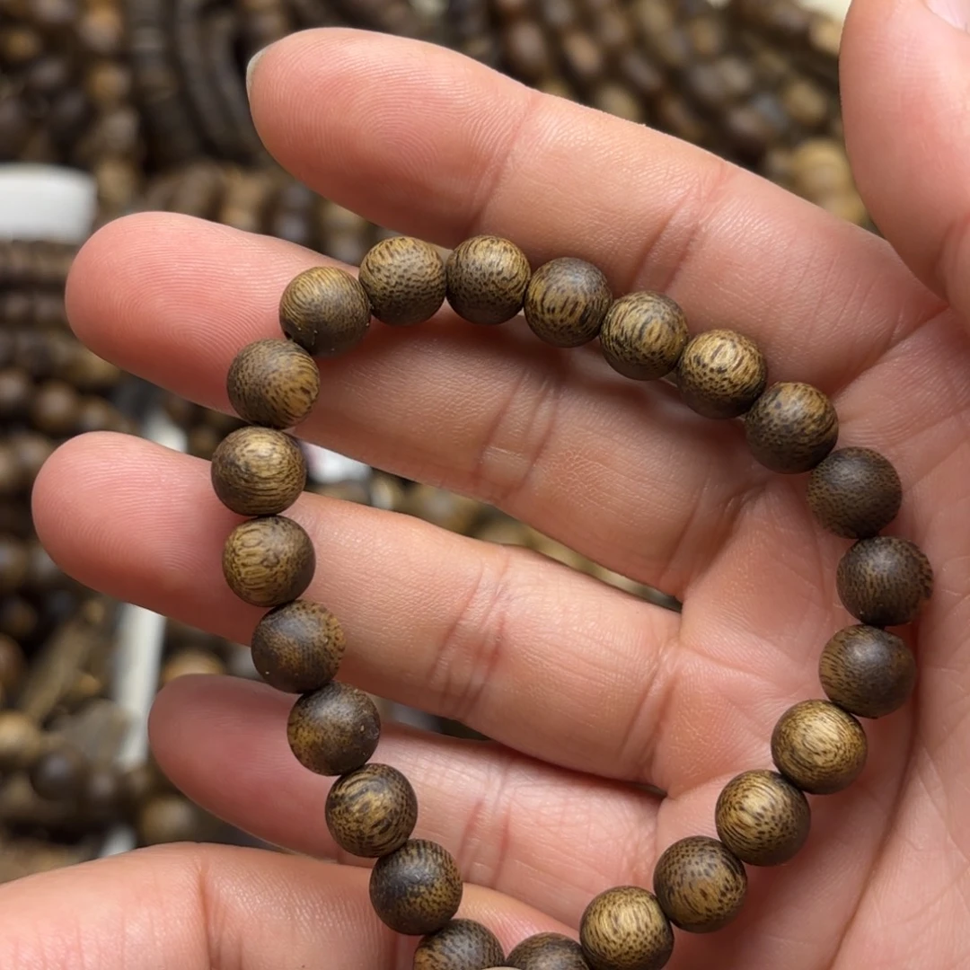 沉香手串卡8单圈多样性发一