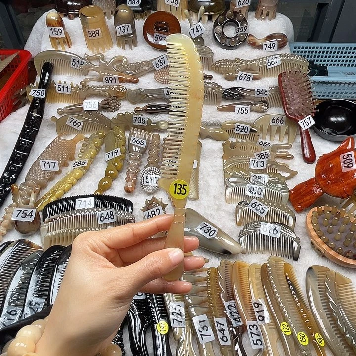 牛角羊角羊角梳福利款