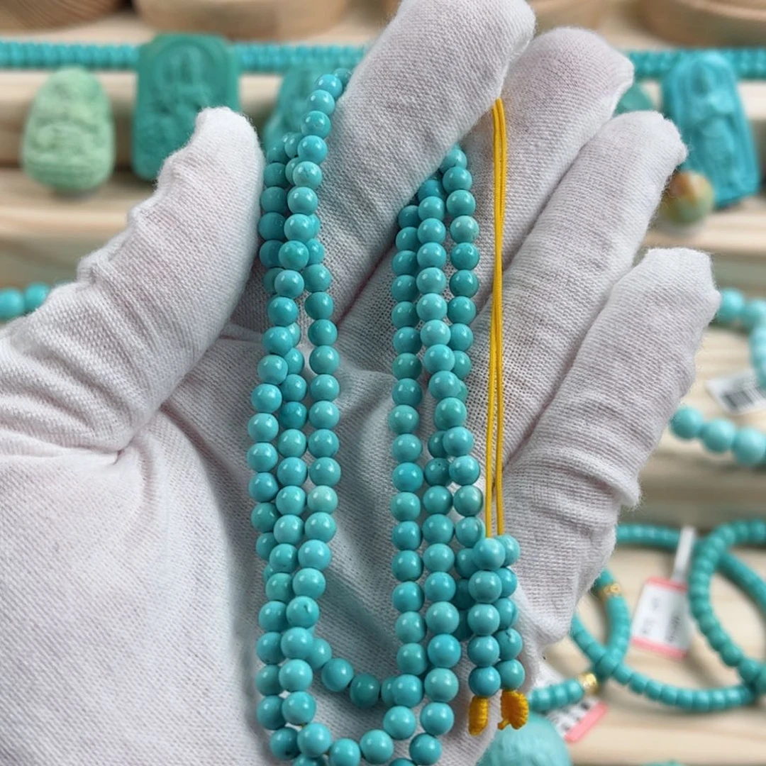 未镶嵌绿松石尺寸4.3mm