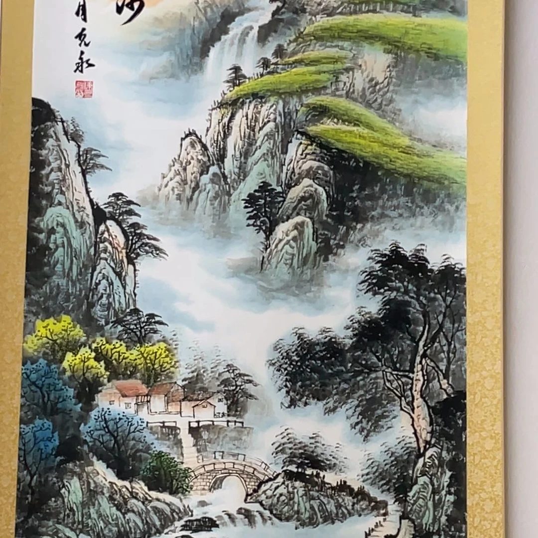国画老师手笔手绘作品图N
