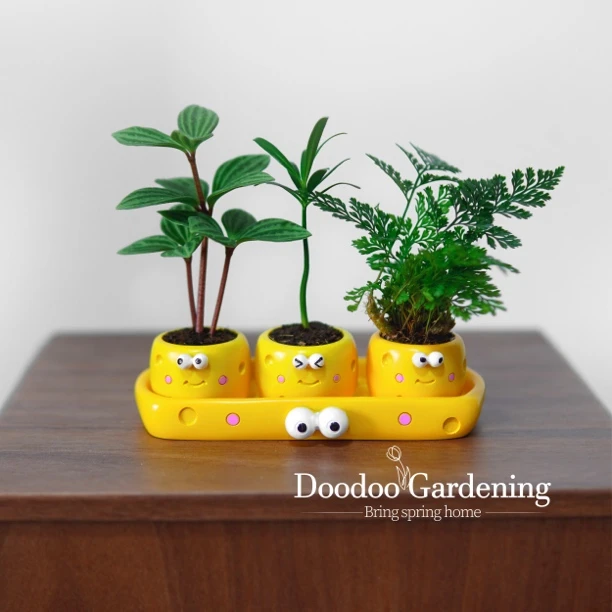 桌面迷你小黄套装办公小搭子