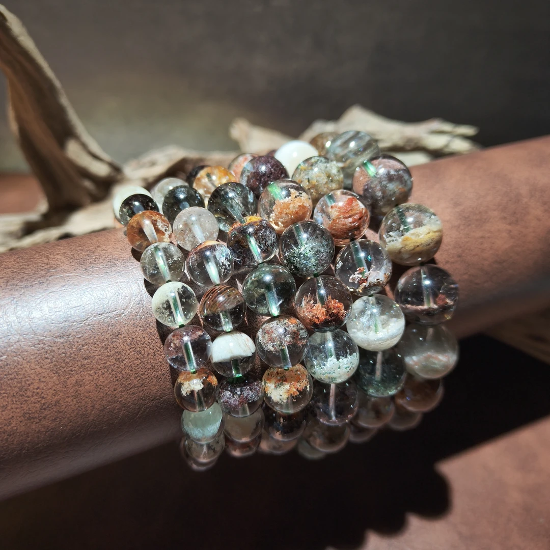 【黑胖珠宝】H0191 四季幽灵单圈手串多样性发其一