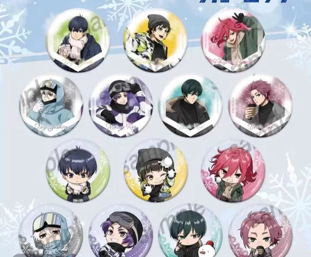 【日谷】蓝色监狱 蓝锁 招财猫卡拉OK联动 滑雪吧唧