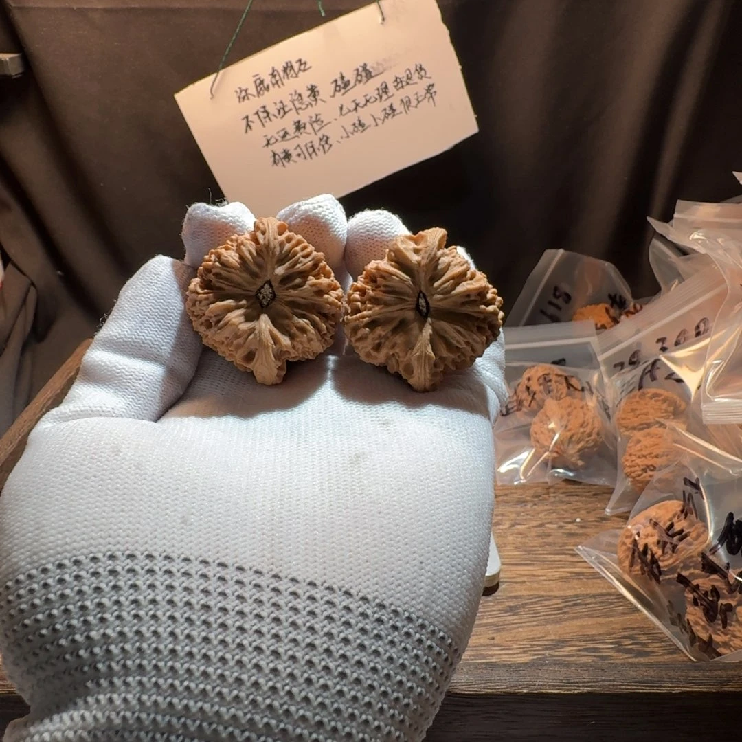 哈***兽文玩核桃把件37号链接