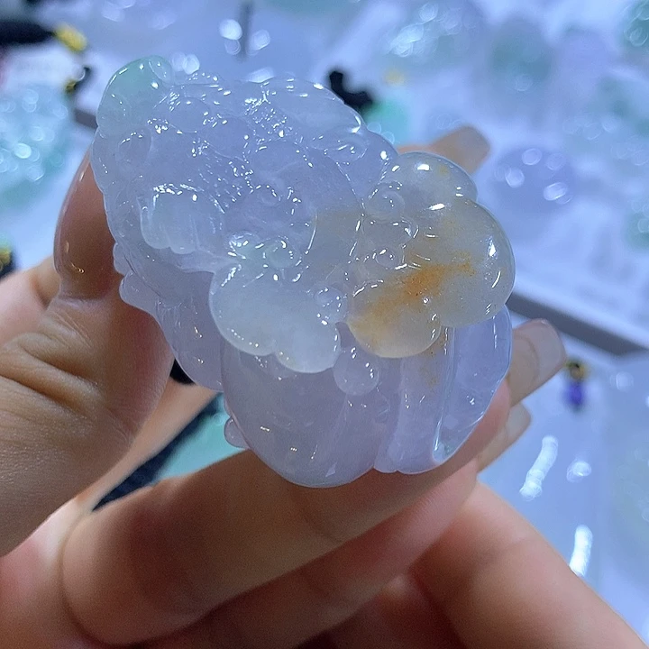 翡翠未镶嵌颈饰天然翡翠A货吊坠