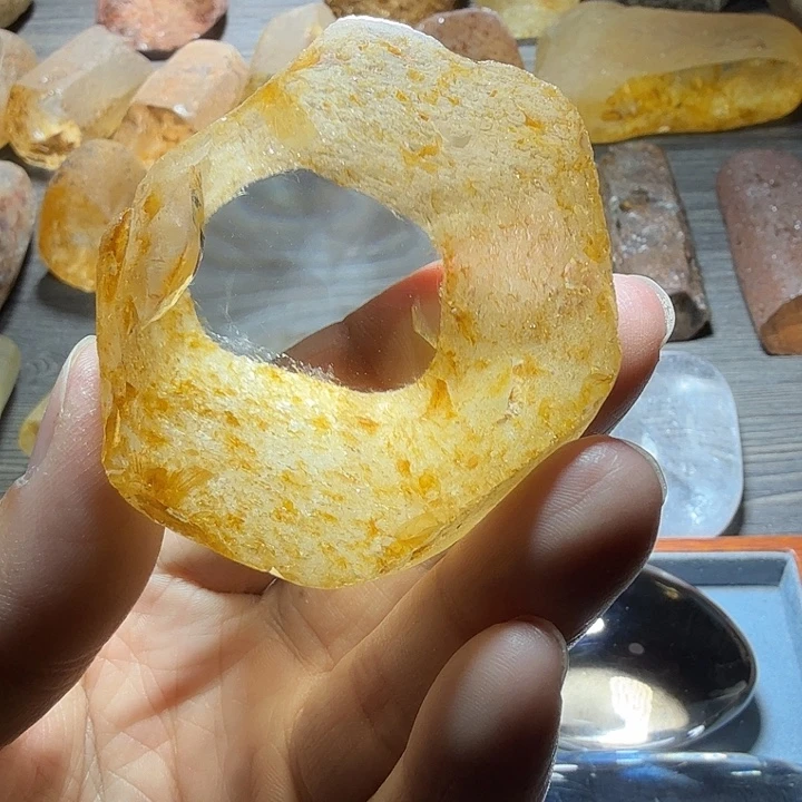 科***禾水晶珠宝半成品未镶嵌