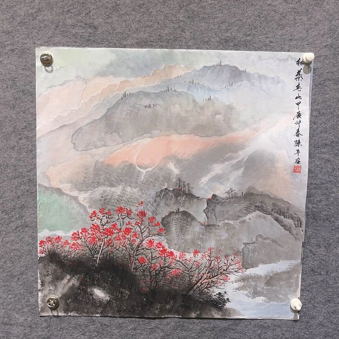 国画手绘国画作品