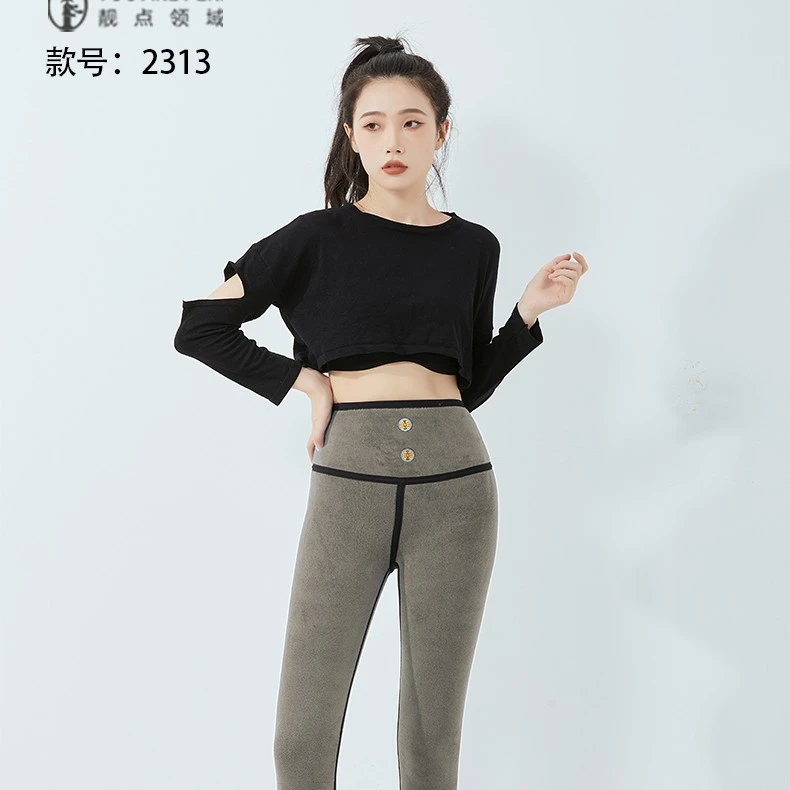 2025秋冬新款加绒芭比裤680克（2313）