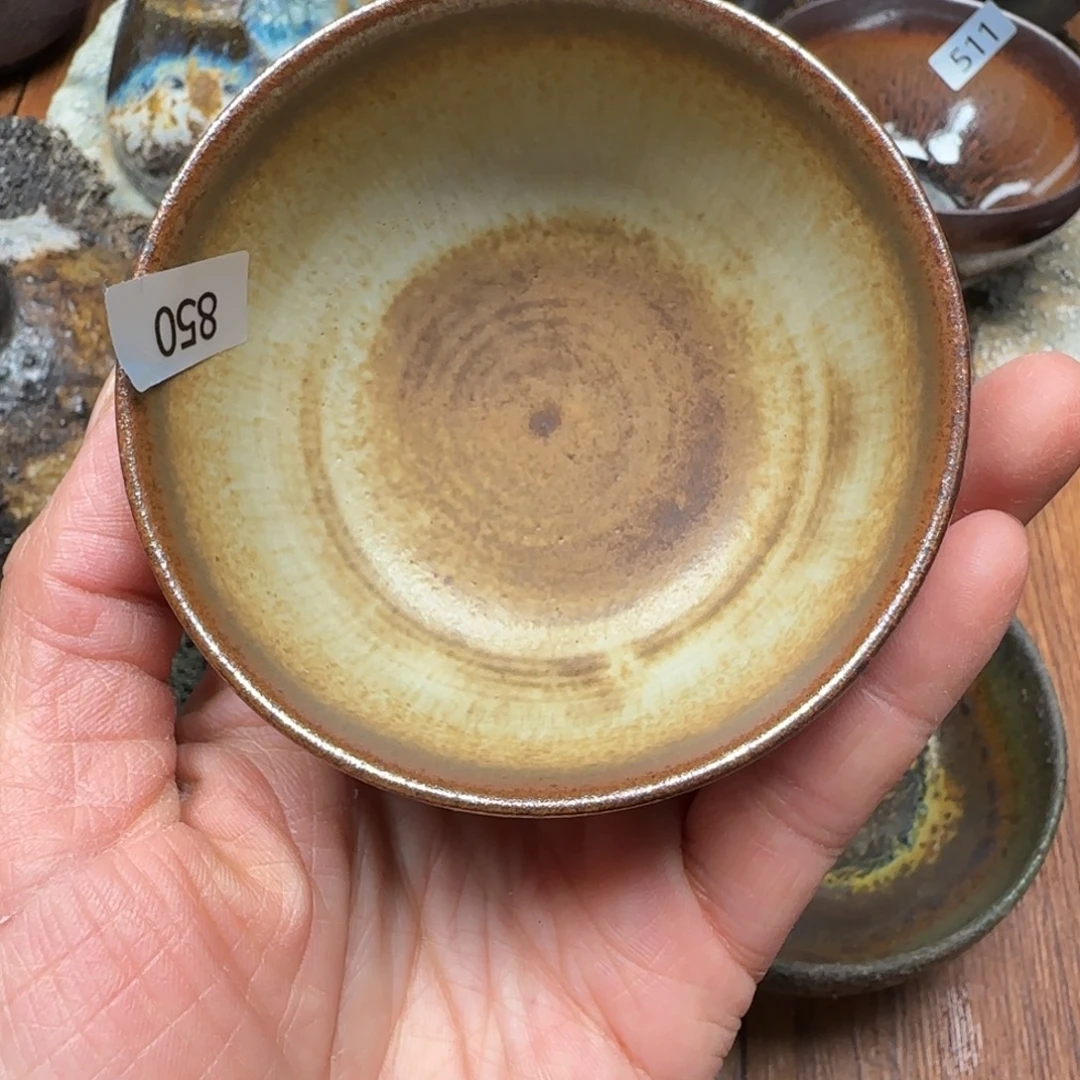 柴烧建盏茶盏茶杯850