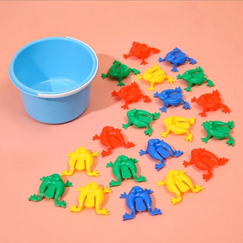 趣味快乐蛙蛙玩具 物理按压培养亲子关系