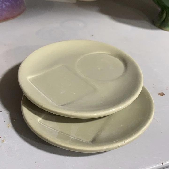 摆件瑕疵无孔 介意勿拍