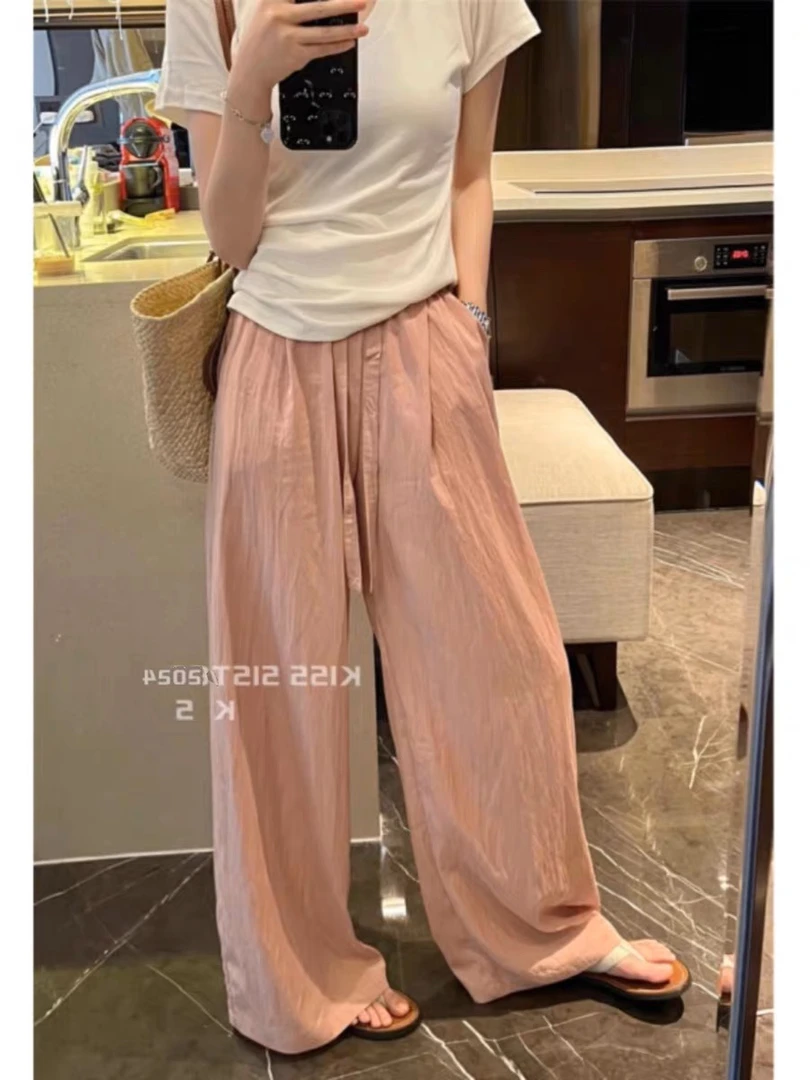 9728 百搭垂感慵懒风山本裤