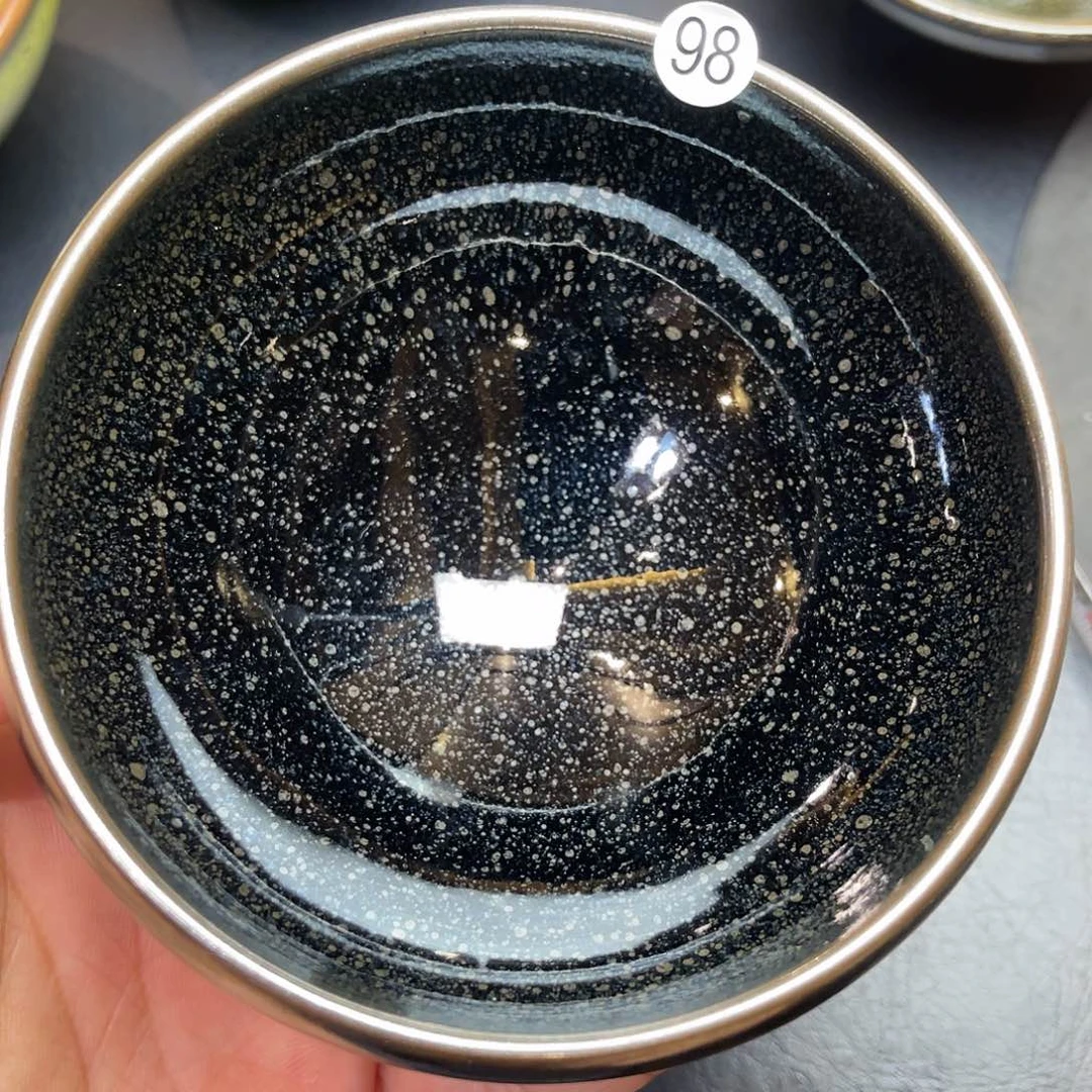 茶盏蔡*二龙窑柴烧繁星大钵器型10口径
