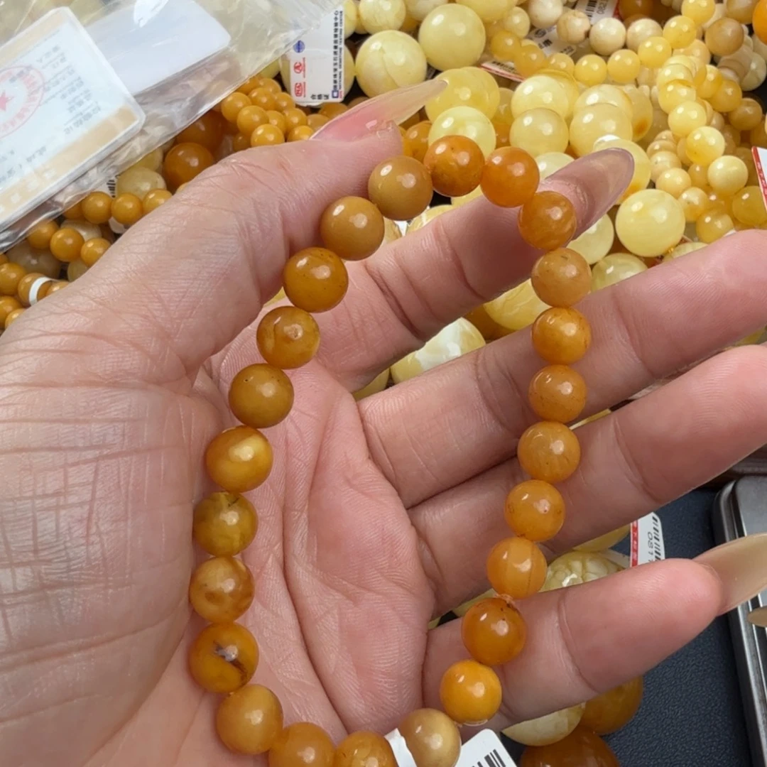 琥珀未镶嵌珠宝奇石