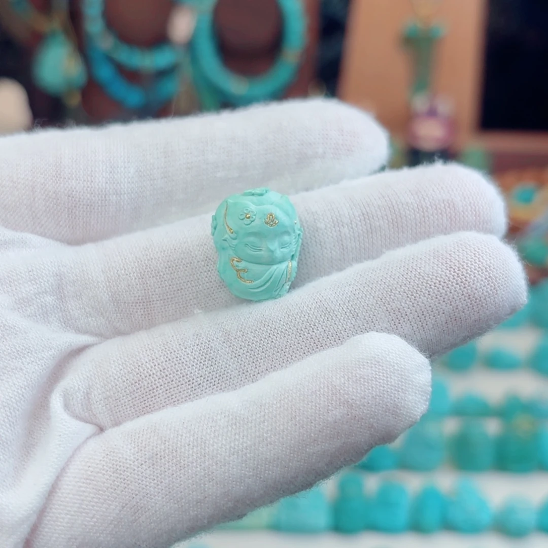 绿松石未镶嵌配饰