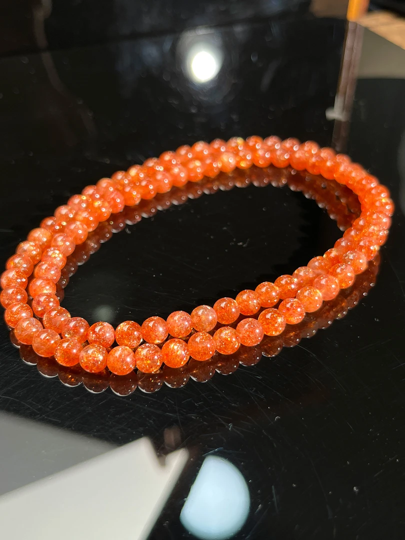 金太阳阿鲁沙圆珠项链 /6mm＋@多样性发其一