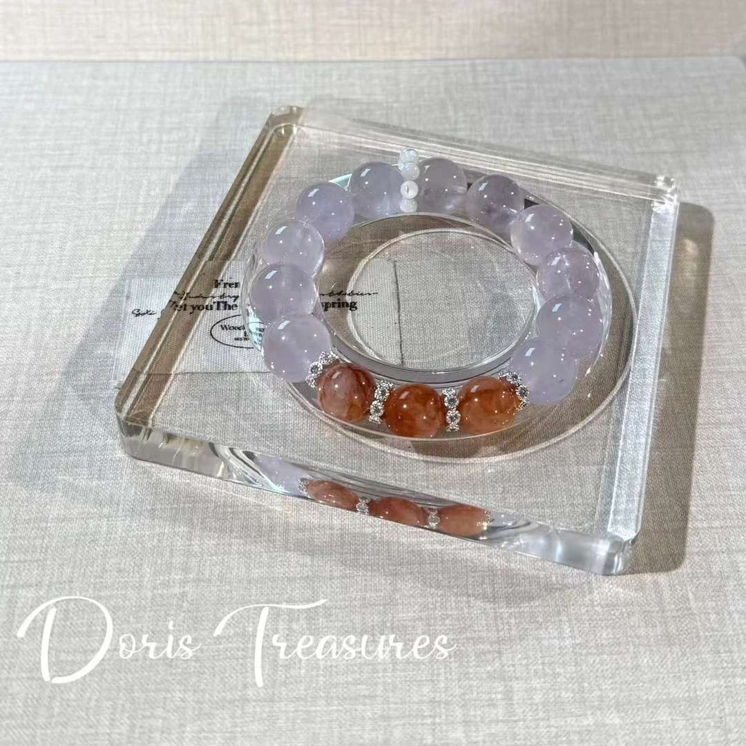 【香芋奶糖】水晶手串 精致气质多样性发一颜色微差