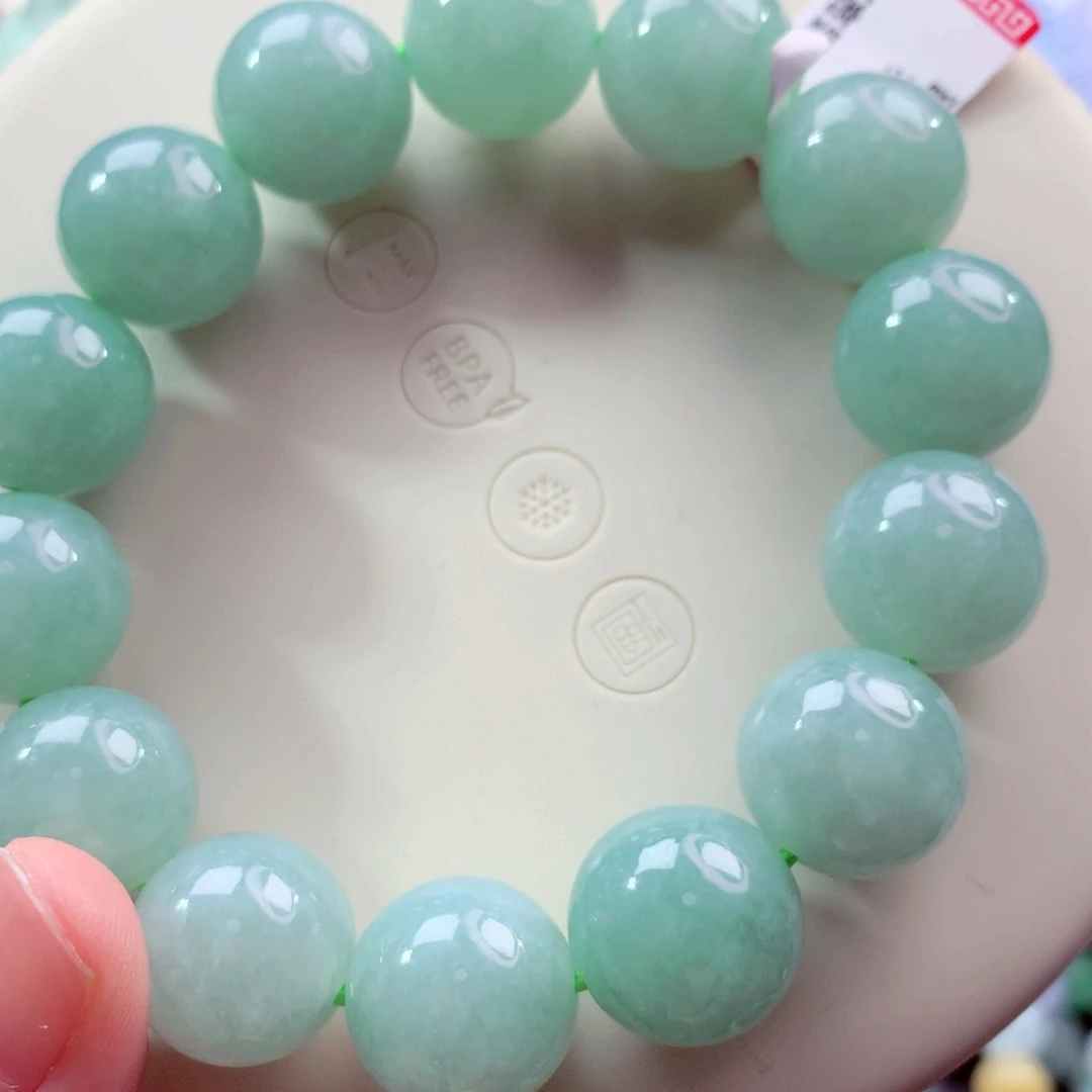 翡翠未镶嵌手链卡15