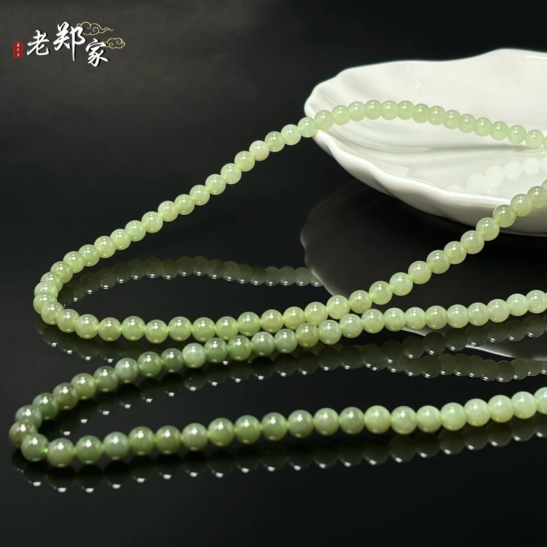 【老郑家】和田玉项链  多样性发一件 约6mm