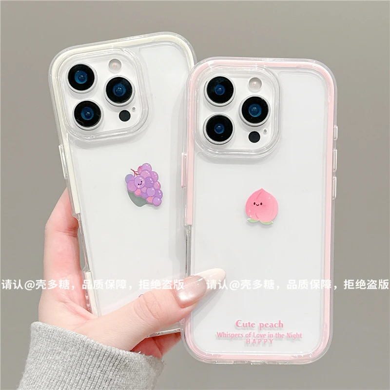 三合一炫彩适用苹果iPhone17/华为荣耀/OPPO/VIVO/小米手机壳爆款