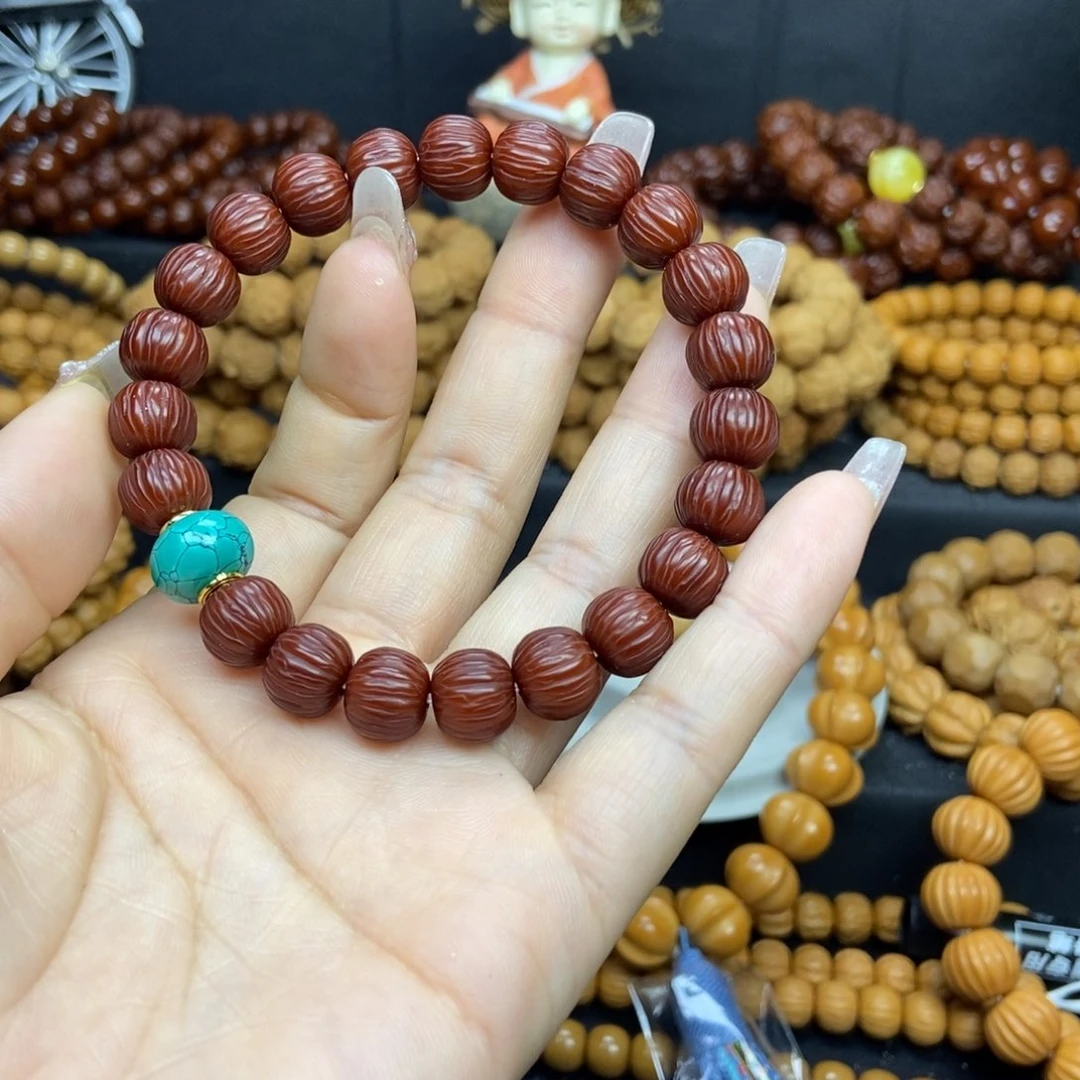 猴头核桃吊坠坐*死911玉华手串