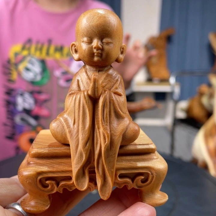 柏木（崖柏）手把件