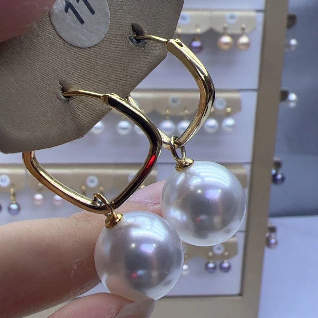 未镶嵌淡水珍珠耳饰