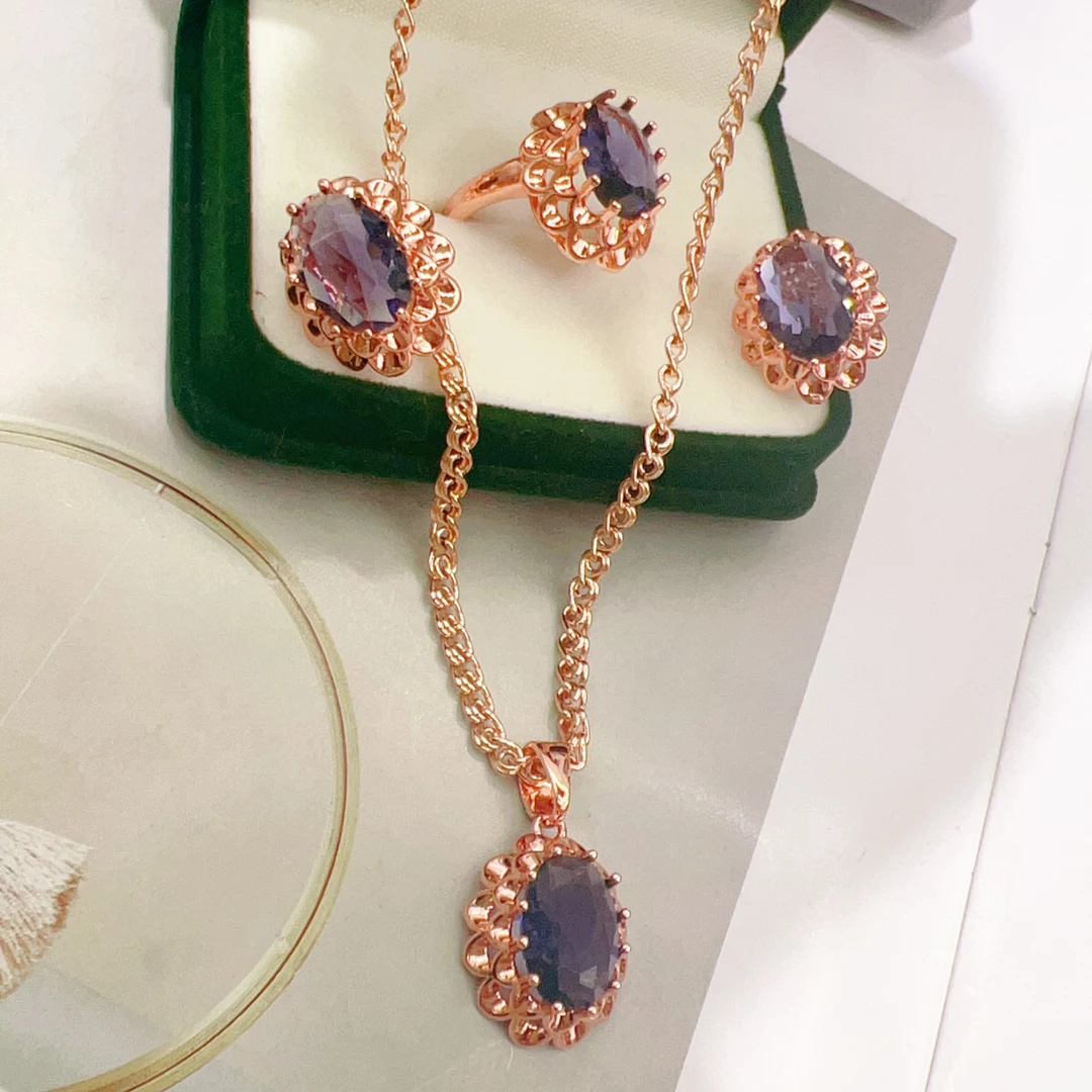 合金玻璃耳饰 qiqak pason 三件套 妈妈款